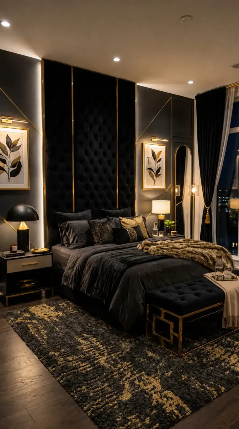 Dark Luxury Bedroom Ideas: Create a Bold and Elegant Retreat
