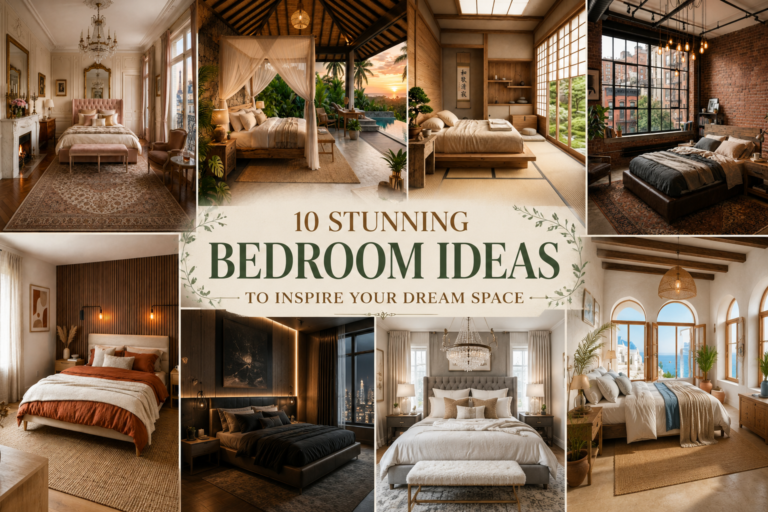 10 Stunning Bedroom Ideas to Inspire Your Dream Space