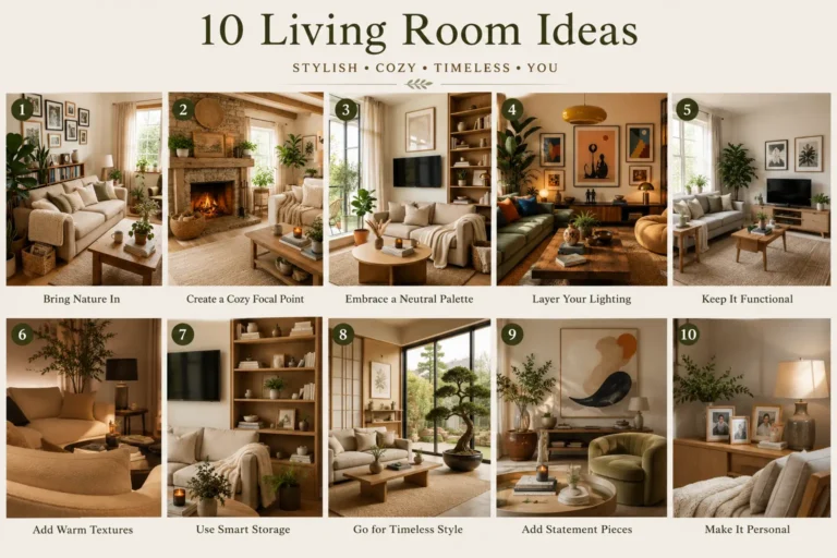 10 Living Room Ideas to Transform Your Home