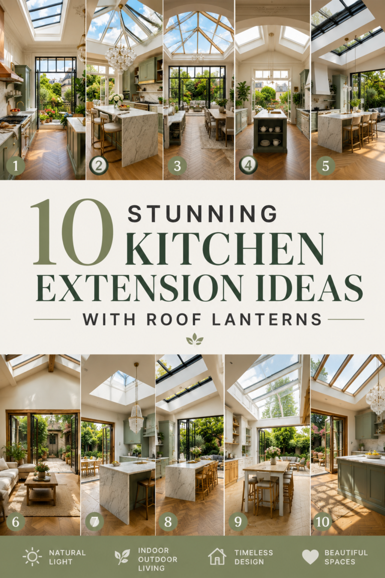 10 Stunning Kitchen Extension Ideas with Roof Lanterns